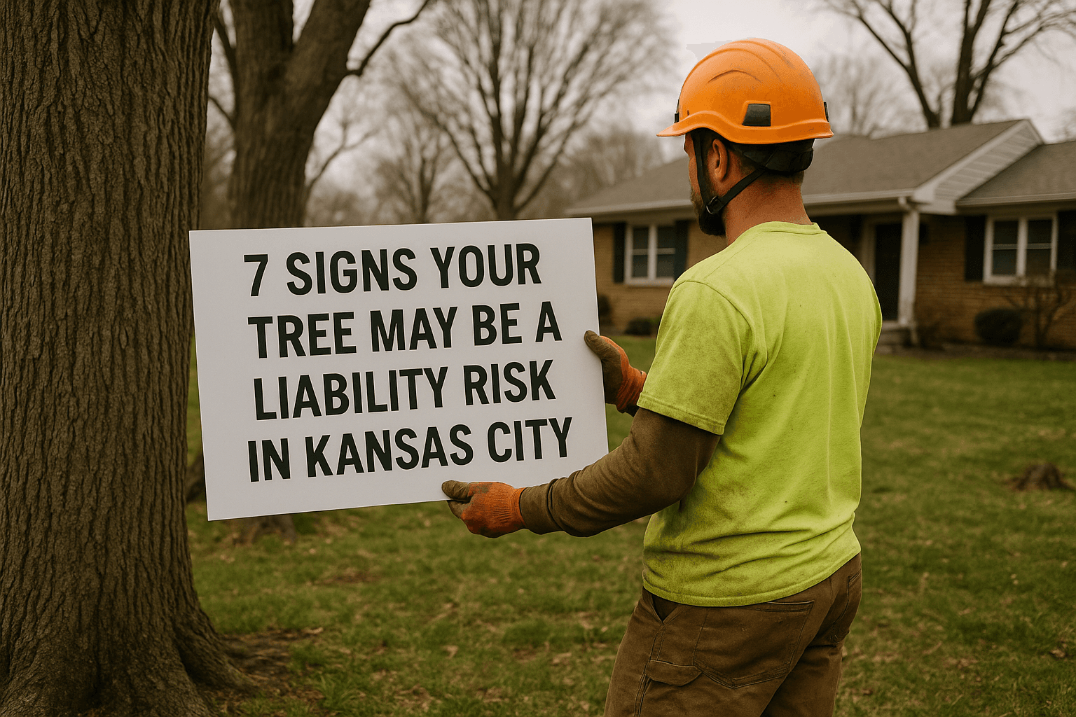7 Signs your Tree May Be a Liability Risk in Kansas City