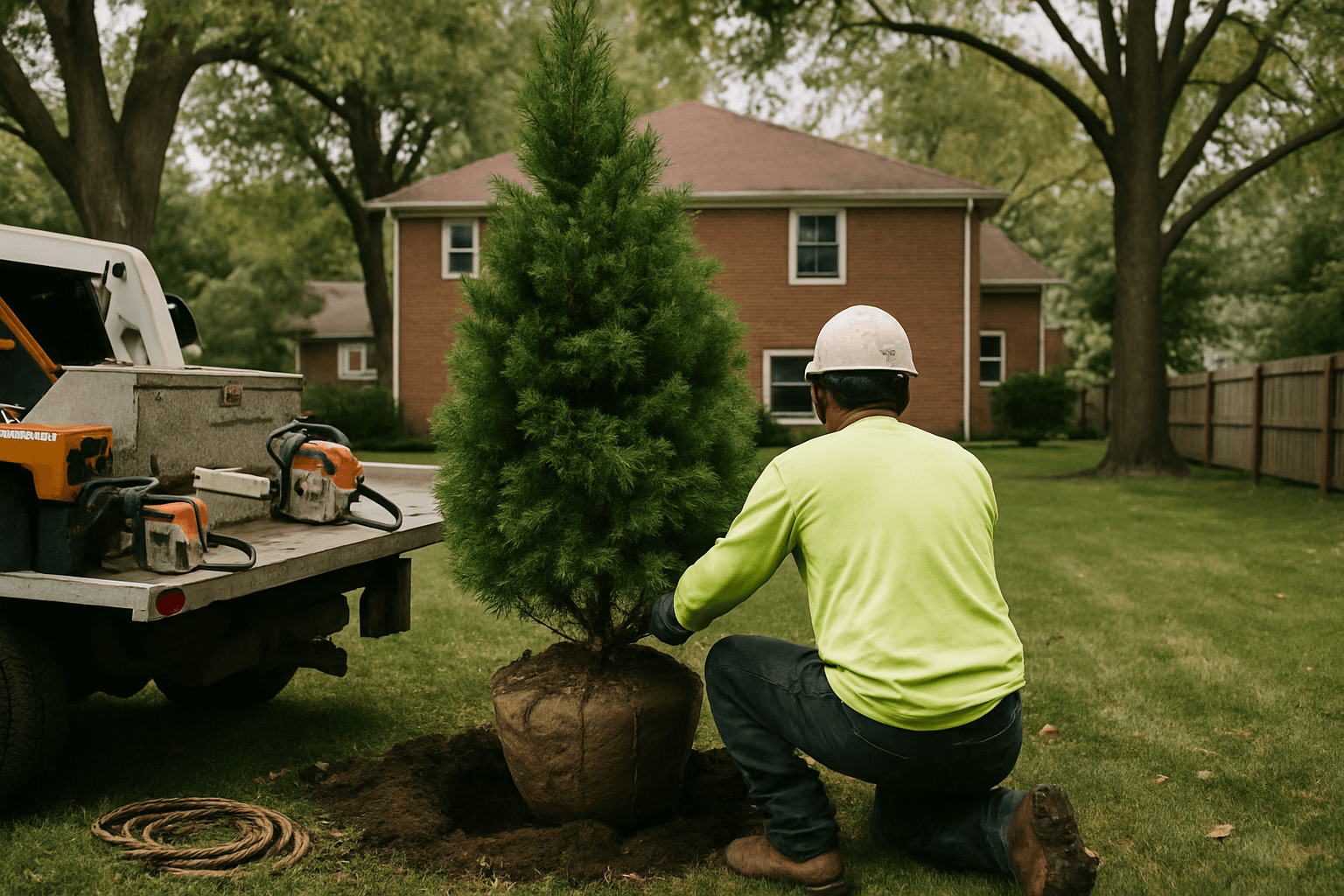 Top Trees for Privacy in Kansas City Yards